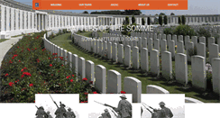 Desktop Screenshot of battlefieldstours.com.au